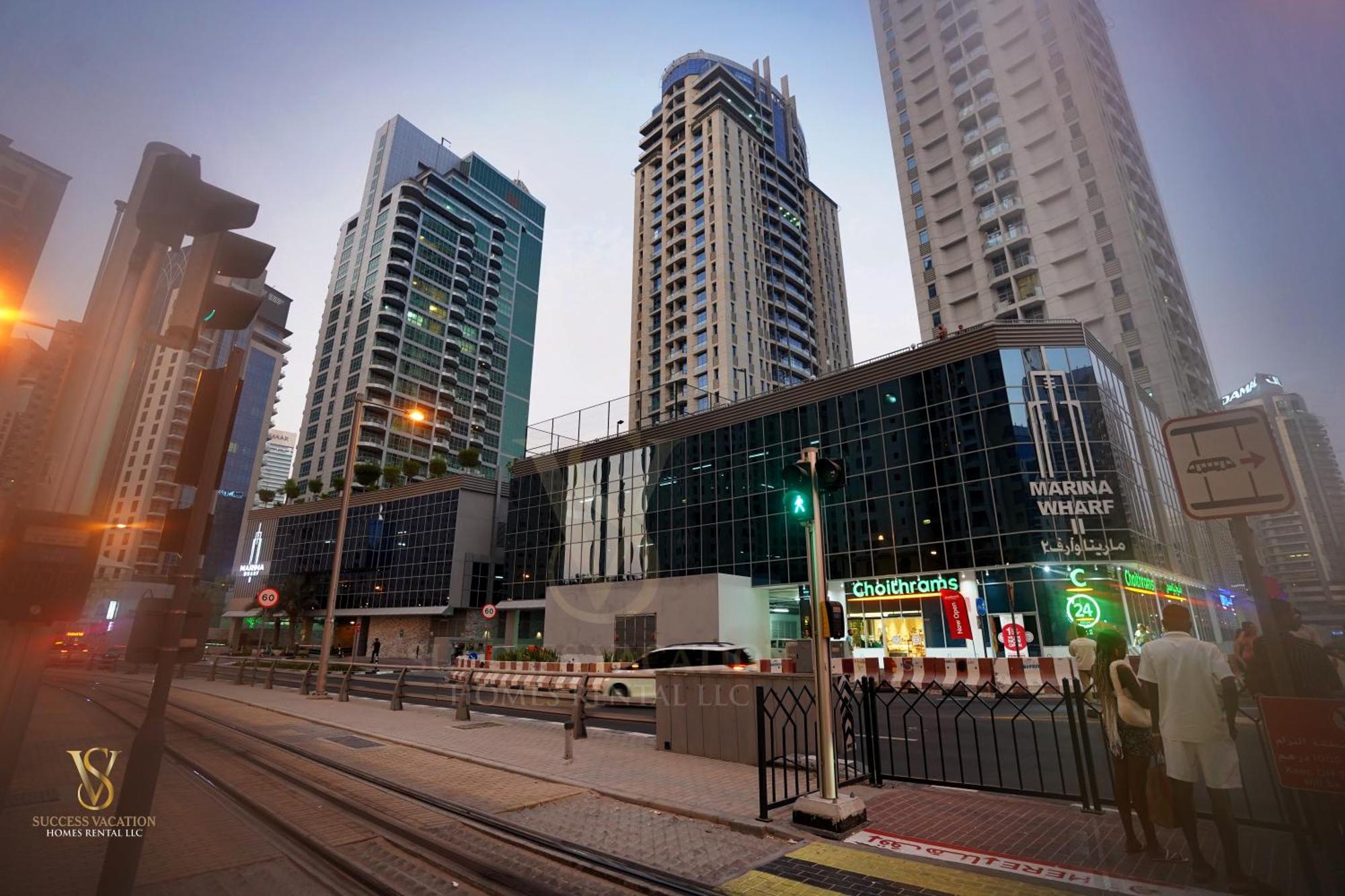 Dubai Marina , Success Luxury Apartments, Near Jbr Beach And Metro Station-Daily Free Housekeeping Included Eksteriør bilde