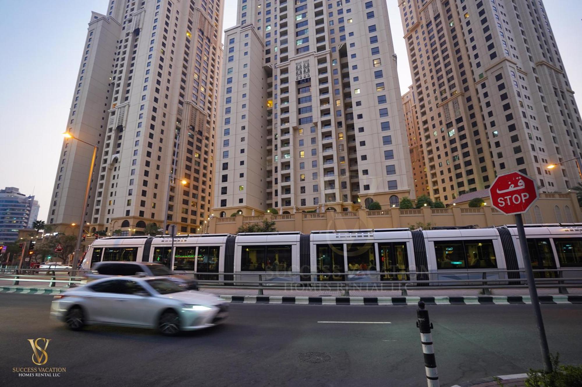 Dubai Marina , Success Luxury Apartments, Near Jbr Beach And Metro Station-Daily Free Housekeeping Included Eksteriør bilde
