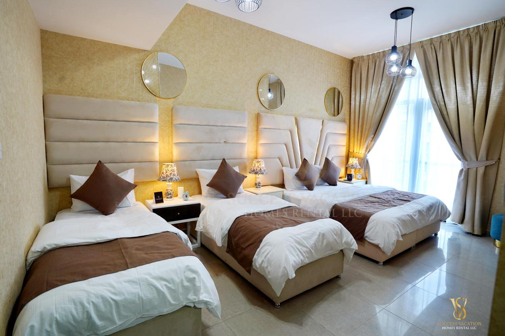 Dubai Marina , Success Luxury Apartments, Near Jbr Beach And Metro Station-Daily Free Housekeeping Included Eksteriør bilde